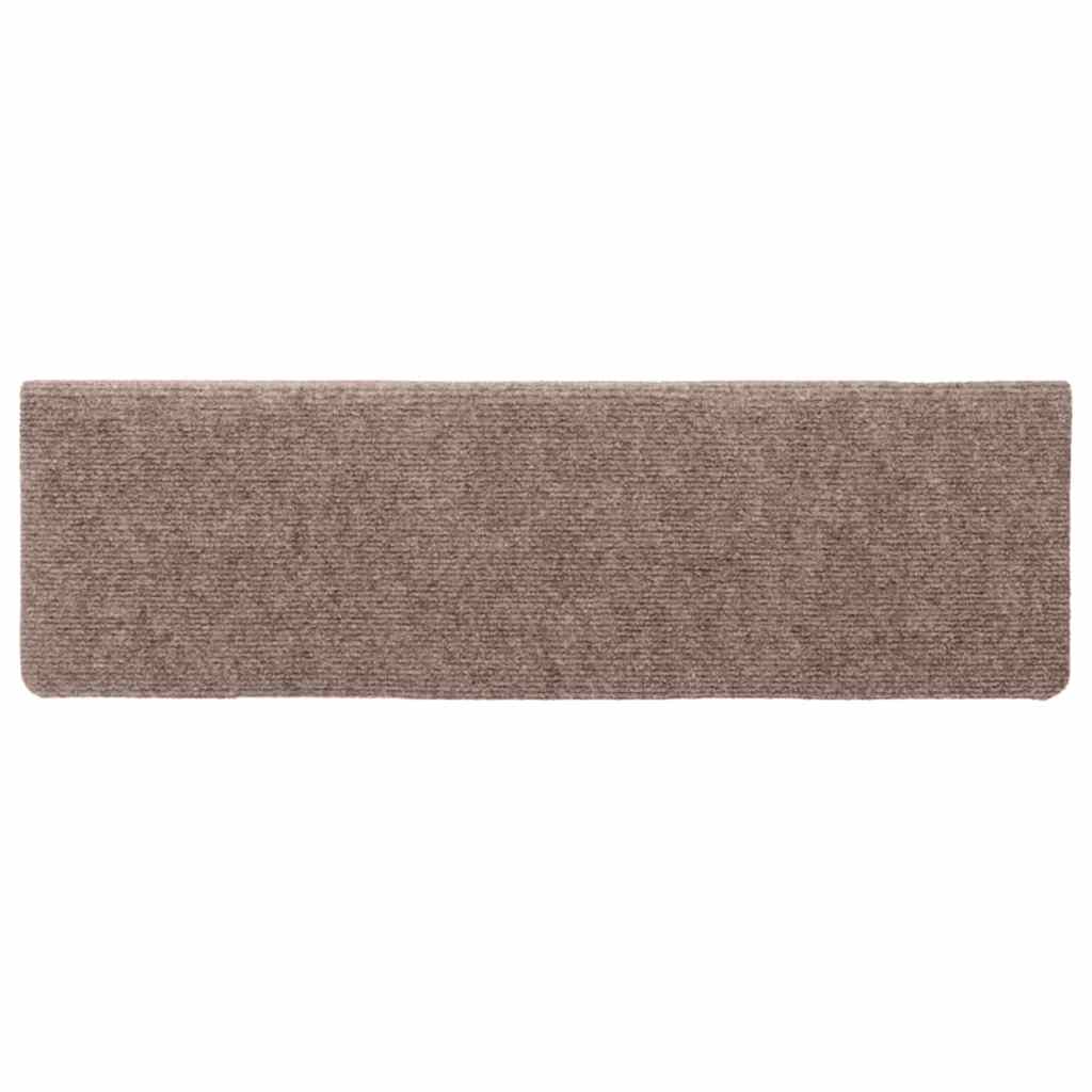 Stufenmatten Selbstklebend 20 Stk. 65x21x4 cm Hellbraun