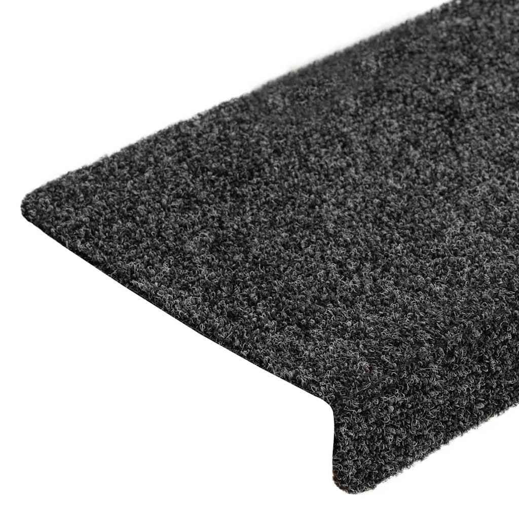 Stufenmatten Selbstklebend 20 Stk. 65x21x4 cm Dunkelgrau