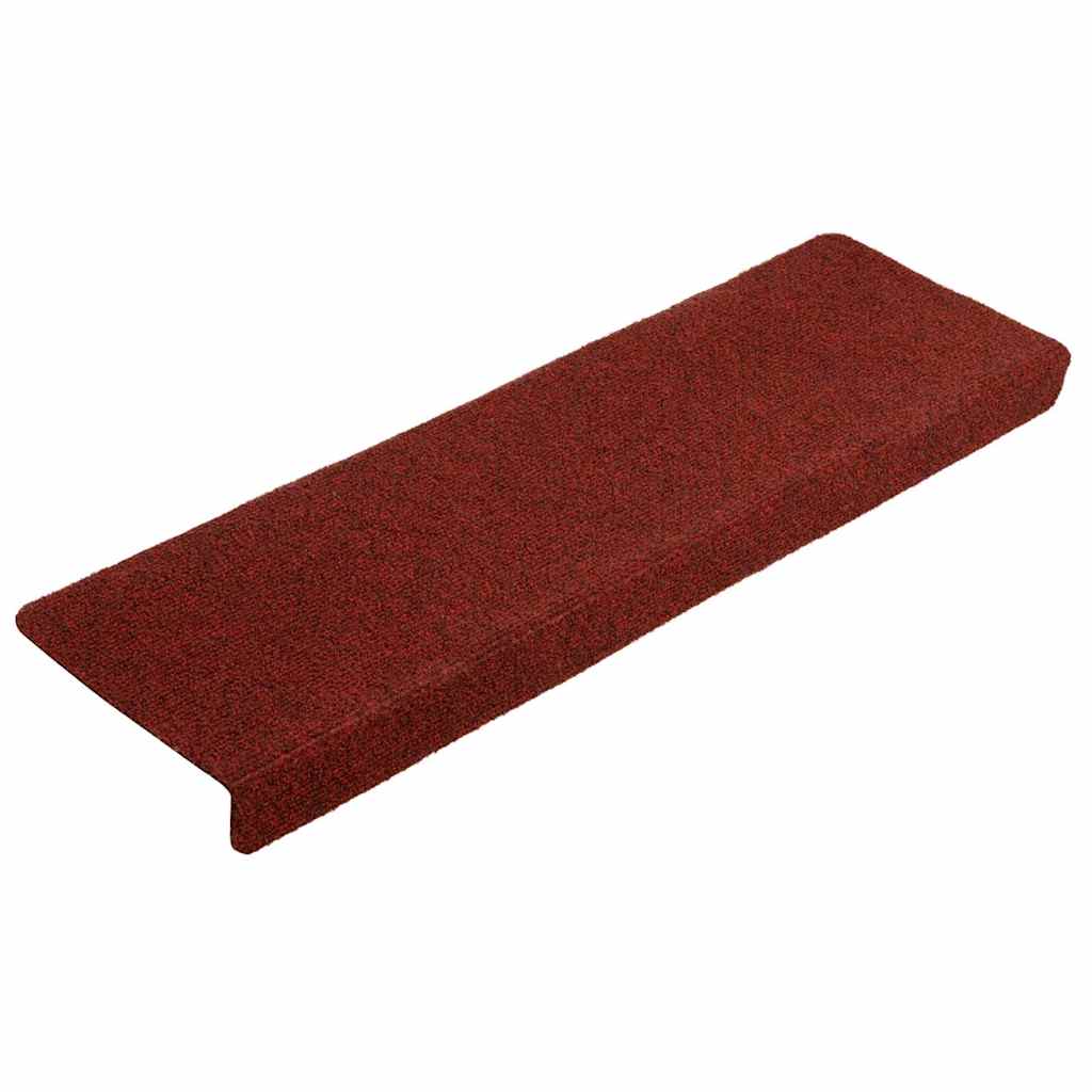 Stufenmatten Selbstklebend 20 Stk. 65x21x4 cm Bordeauxrot