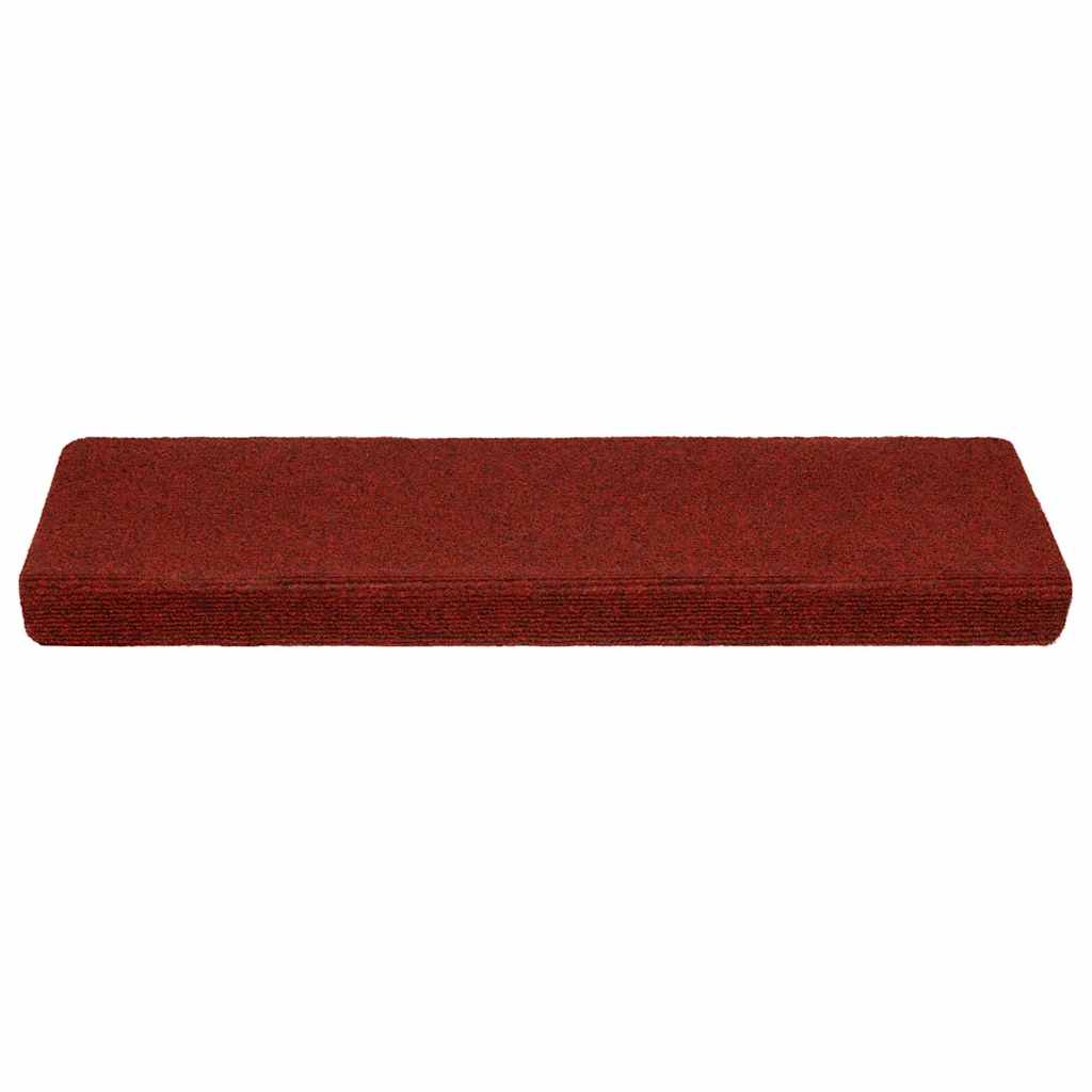 Stufenmatten Selbstklebend 20 Stk. 65x21x4 cm Bordeauxrot
