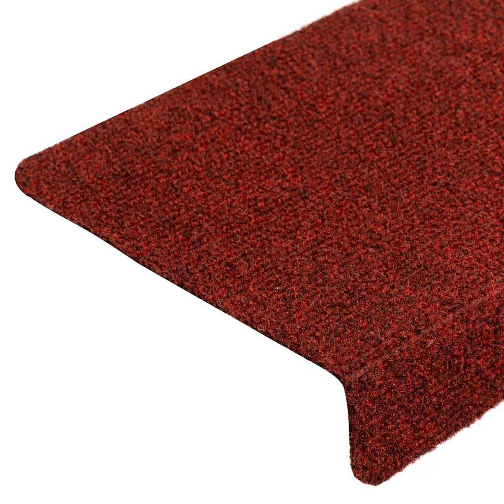 Stufenmatten Selbstklebend 20 Stk. 65x21x4 cm Bordeauxrot