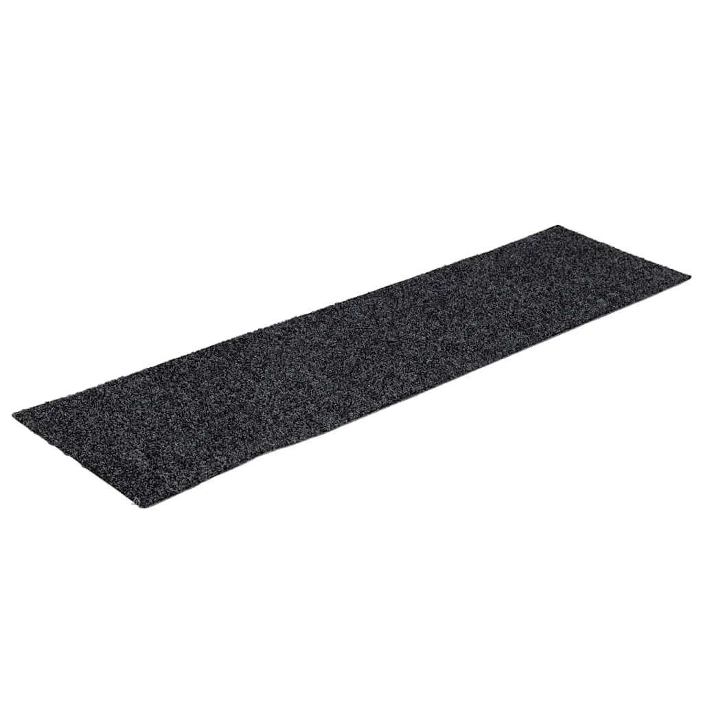 Stufenmatten Selbstklebend 30 Stk. 76x20 cm Dunkelgrau Rechteckig