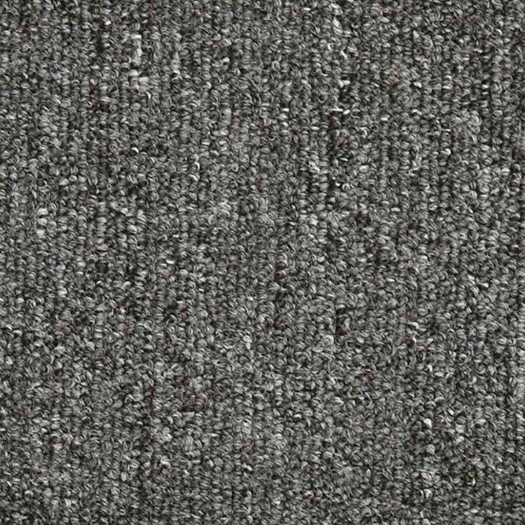 Stufenmatten 30 Stk. 56x17x3 cm Grau und Schwarz Halbrund