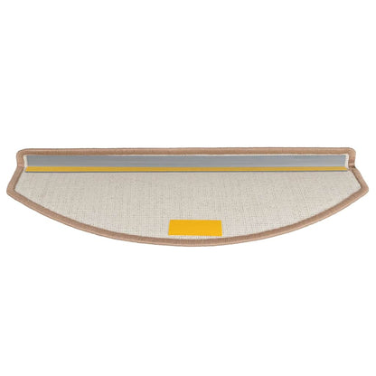 Stufenmatten 30 Stk. 65x24x4 cm Hellbraun Halbrund Groß