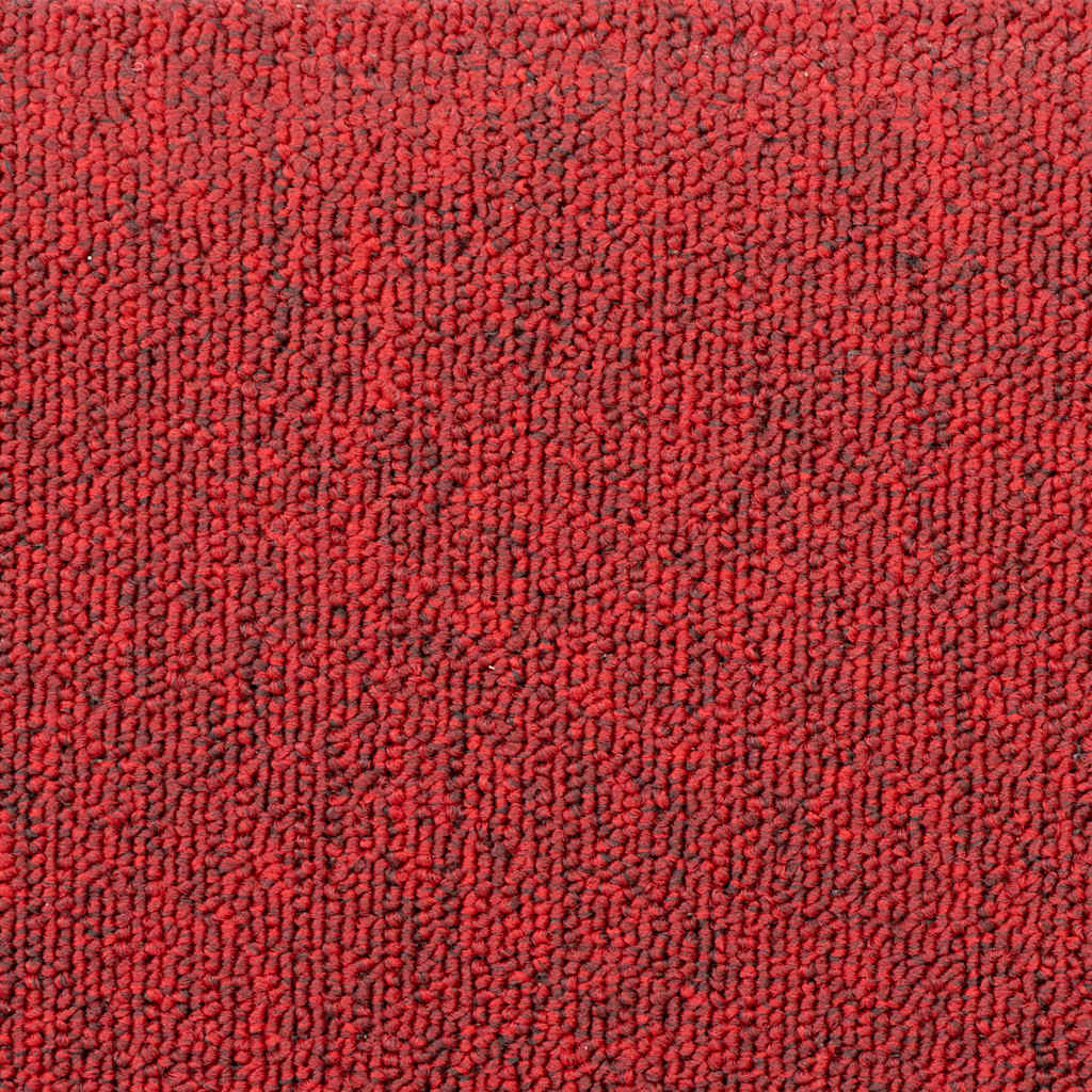 Stufenmatten 30 Stk. 65x24x4 cm Rot Halbrund Groß