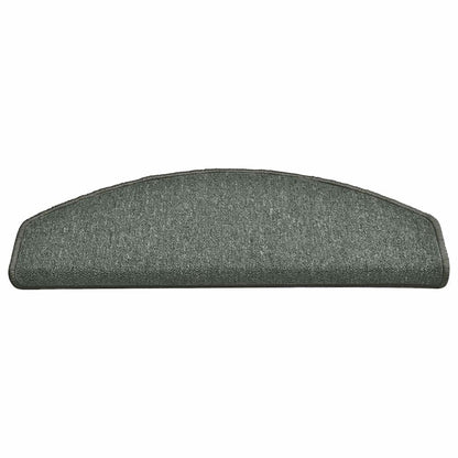 Stufenmatten 30 Stk. 65x24x4 cm Dunkelgrün Halbrund Groß