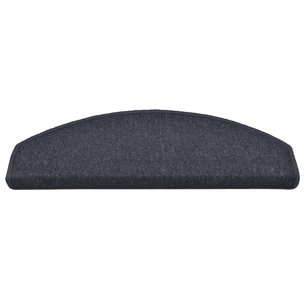 Stufenmatten 30 Stk. 65x24x4cm Dunkelgrau und Blau