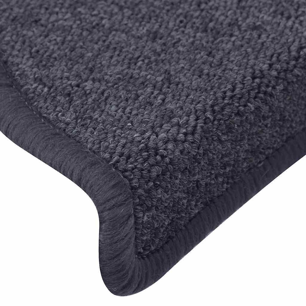 Stufenmatten 30 Stk. 65x24x4cm Dunkelgrau und Blau