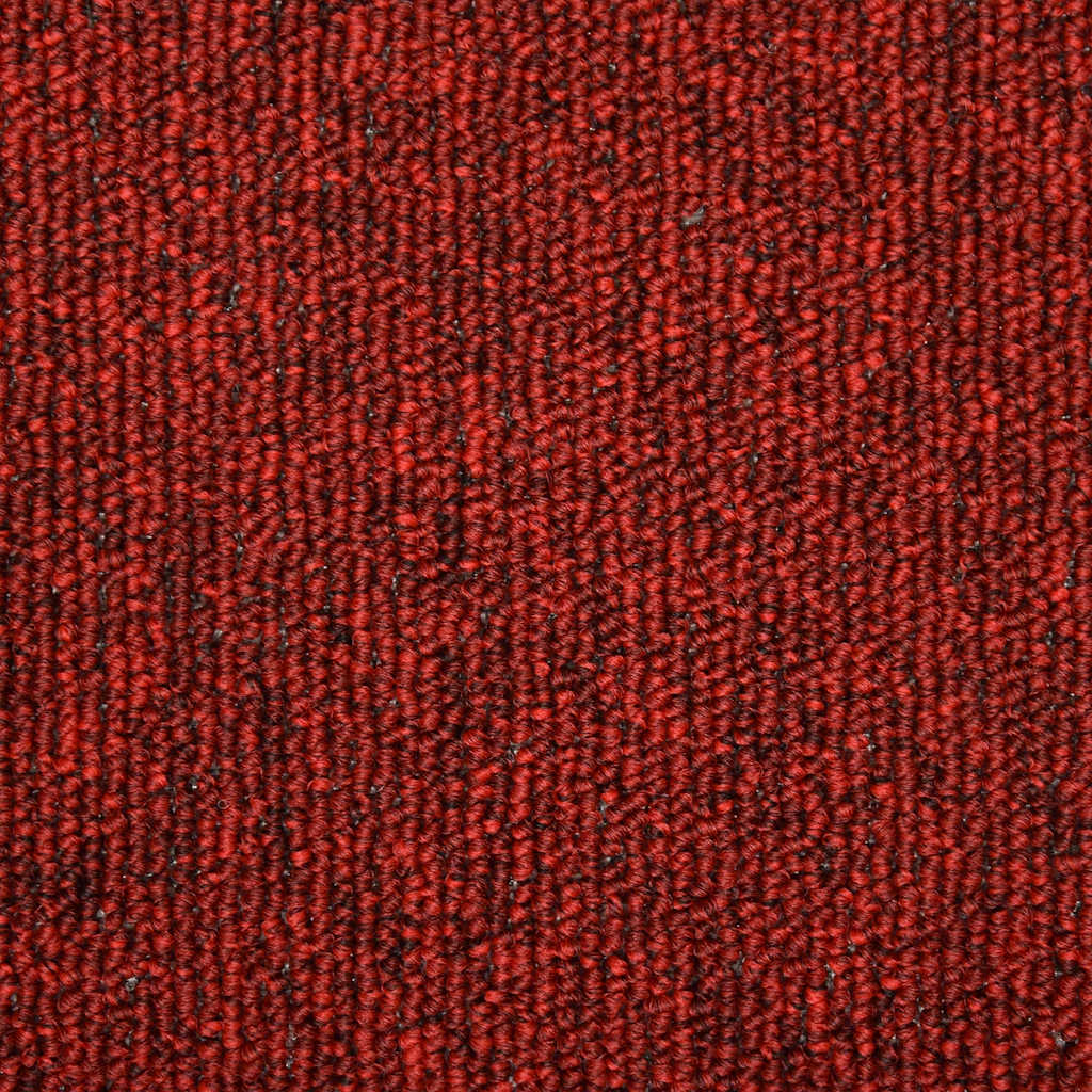 Stufenmatten 30 Stk. 65x21x4 cm Rot Rechteckiger Rand