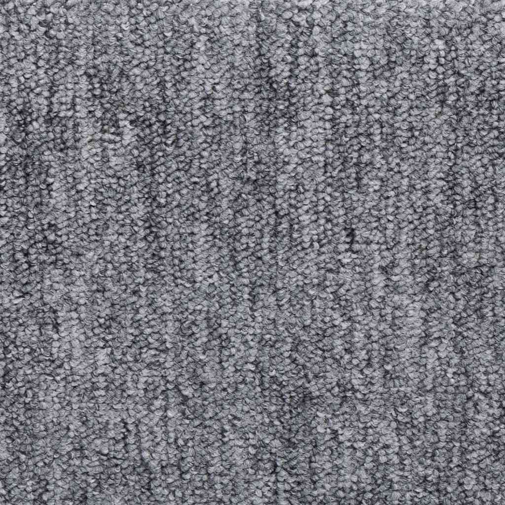 Stufenmatten 30 Stk. 65x21x4 cm Weiß und Grau Rechteckiger Rand