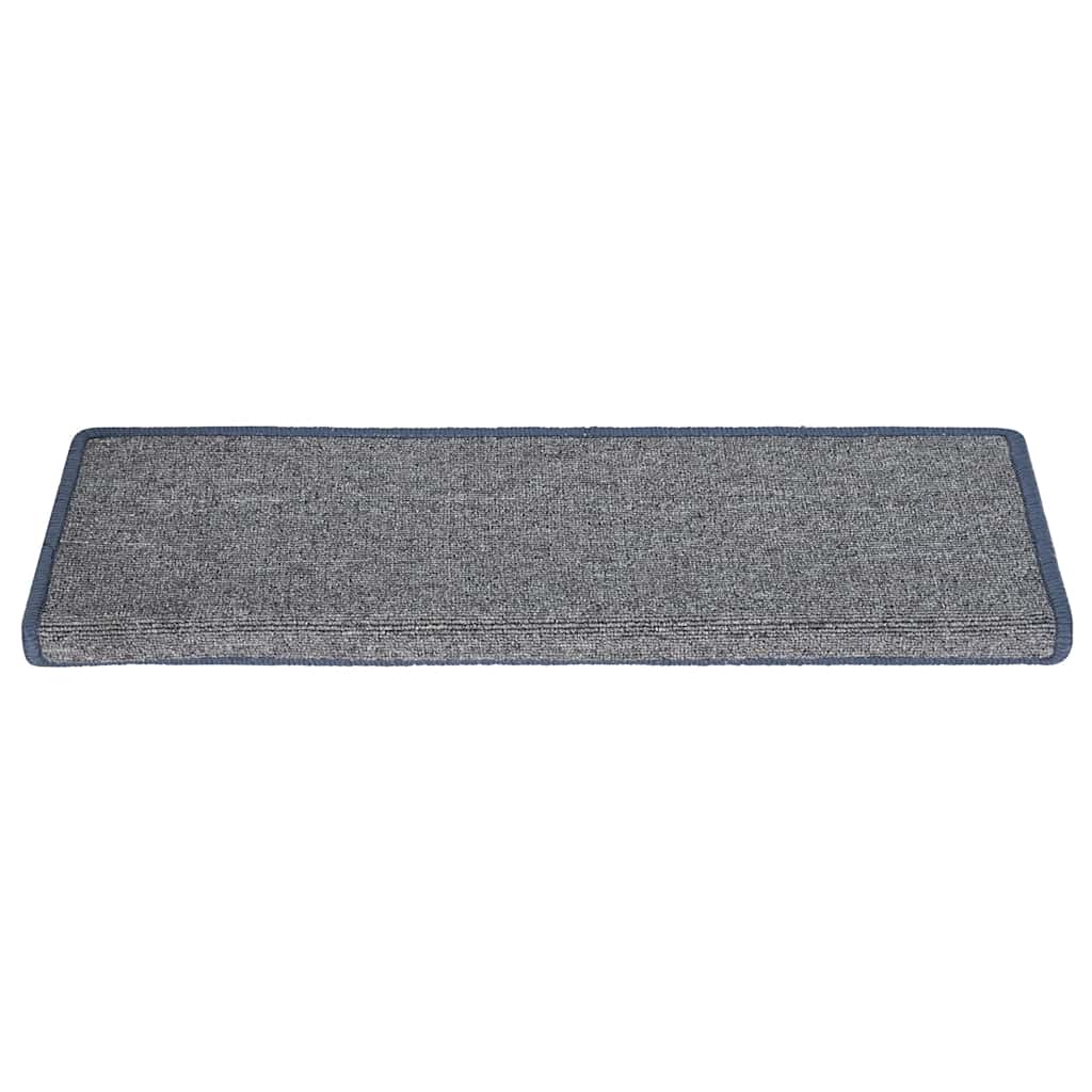 Stufenmatten 30 Stk. 65x21x4 cm Hellgrau und Blau