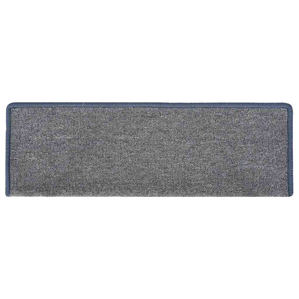 Stufenmatten 30 Stk. 65x21x4 cm Hellgrau und Blau