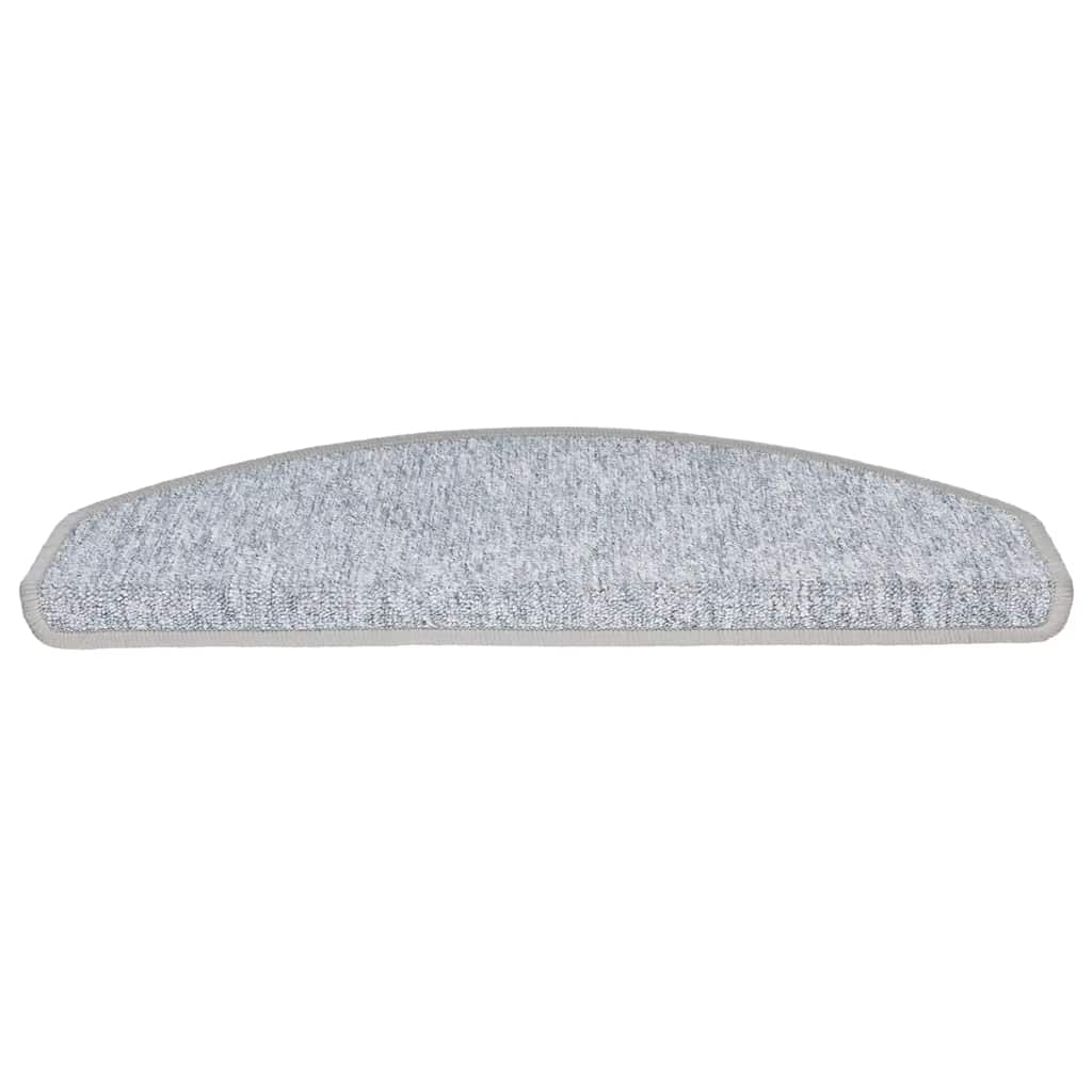 Stufenmatten 20 Stk. 65x24x4 cm Hellgrau Halbrund Groß