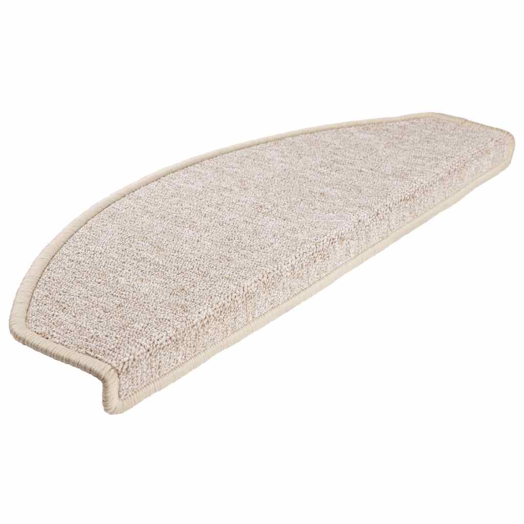 Stufenmatten 20 Stk. 65x24x4 cm Taupe Halbrund Groß