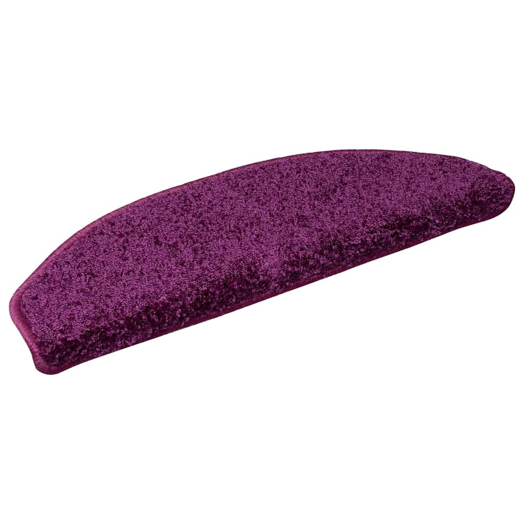 Stufenmatten 30 Stk. 65x21x4 cm Violett Halbrund Groß