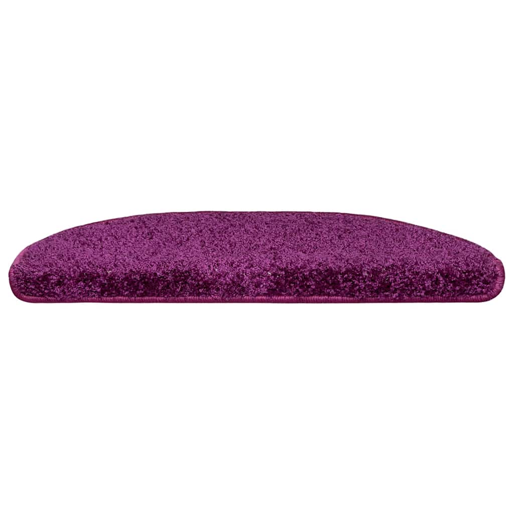 Stufenmatten 30 Stk. 65x21x4 cm Violett Halbrund Groß