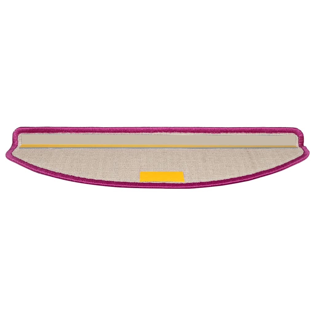 Stufenmatten 30 Stk. 65x21x4 cm Violett Halbrund Groß
