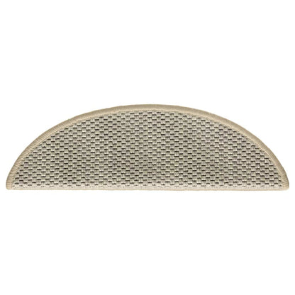 Stufenmatten Selbstklebend Sisal-Optik 30Stk. 56x17x3cm