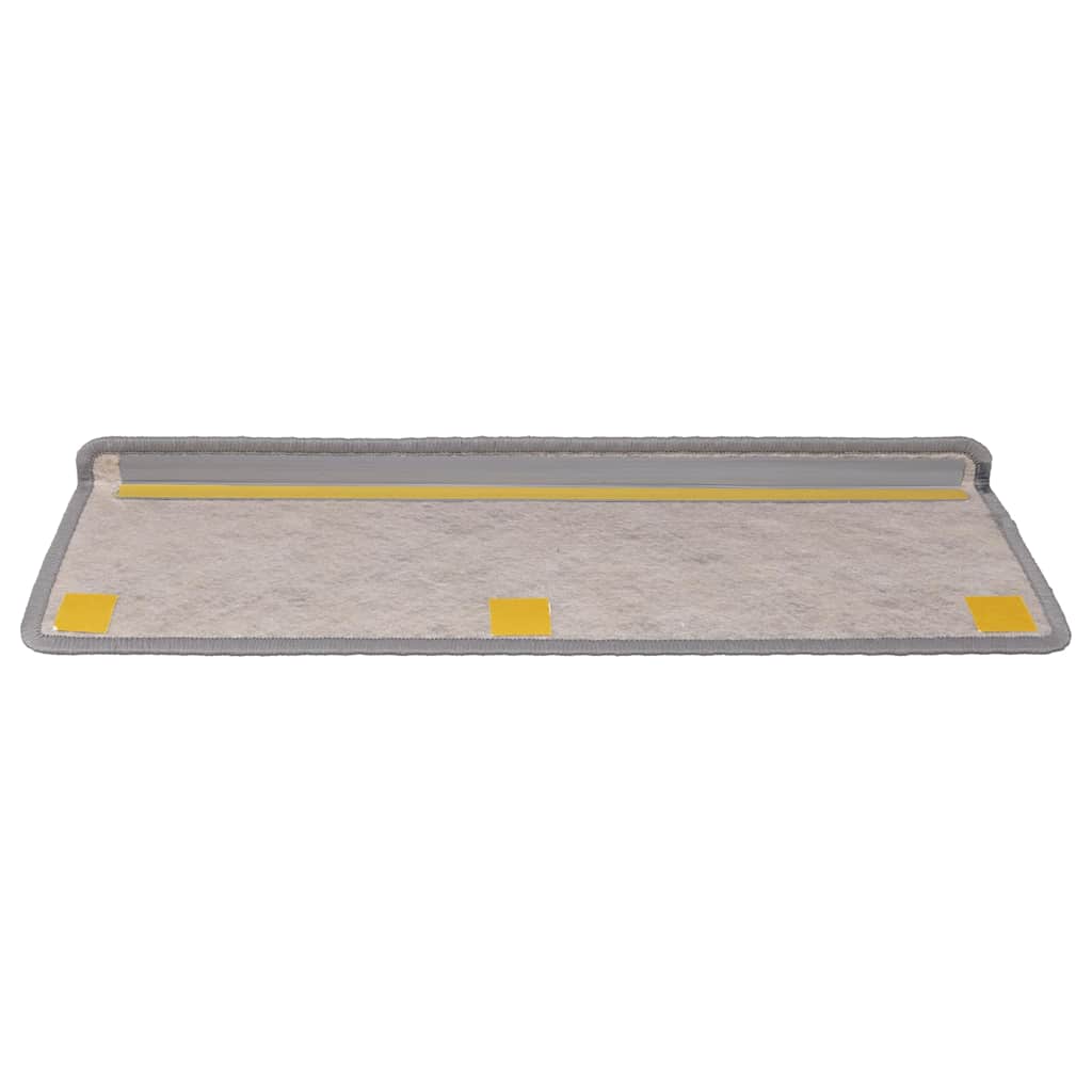 Stufenmatten Selbstklebend Sisal-Optik 30Stk. 65x21x4cm Silber