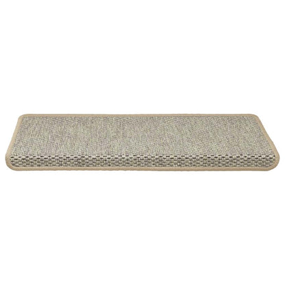 Stufenmatten Selbstklebend Sisal-Optik 30 Stk. 65x21x4cm Hellgrün