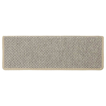 Stufenmatten Selbstklebend Sisal-Optik 30 Stk. 65x21x4cm Hellgrün
