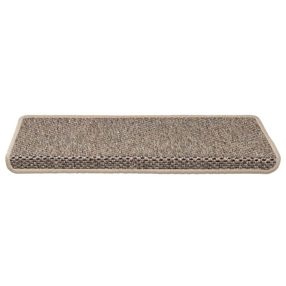 Stufenmatten Selbstklebend Sisal-Optik 30 Stk. 65x21x4cm