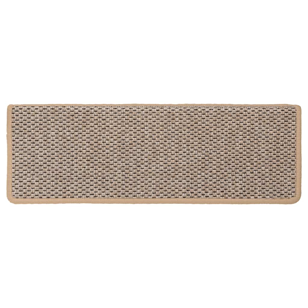 Stufenmatten Selbstklebend Sisal-Optik 30 Stk. 65x21x4cm