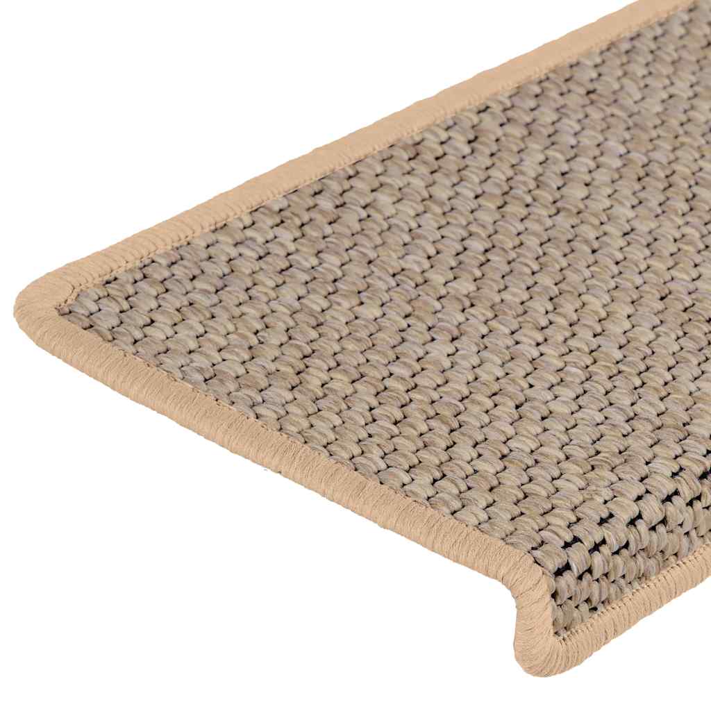 Stufenmatten Selbstklebend Sisal-Optik 30 Stk. 65x21x4cm