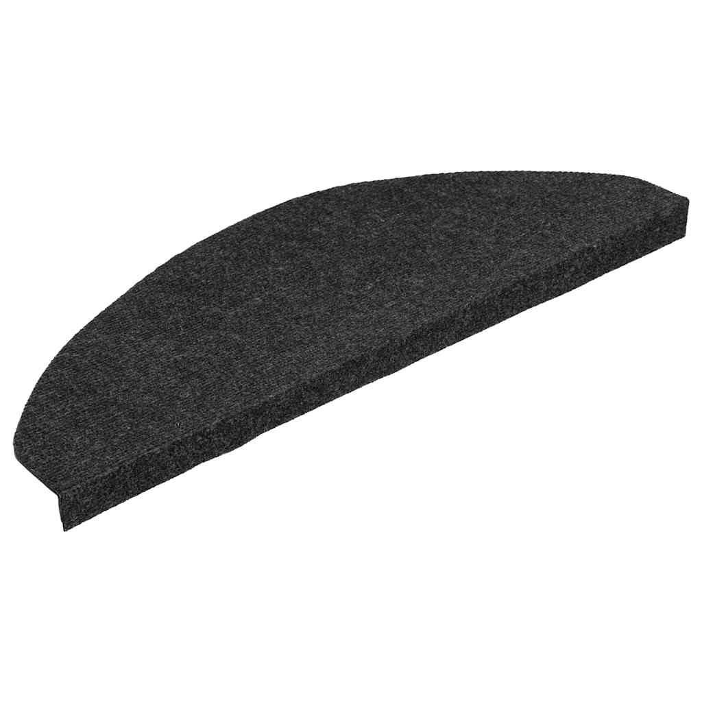 Stufenmatten Selbstklebend 20 Stk. Schwarz 65x22,5x3,5 cm