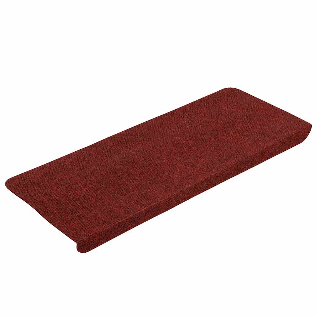 Stufenmatten Selbstklebend 30 Stk. Rot 65x22,5x3,5 cm