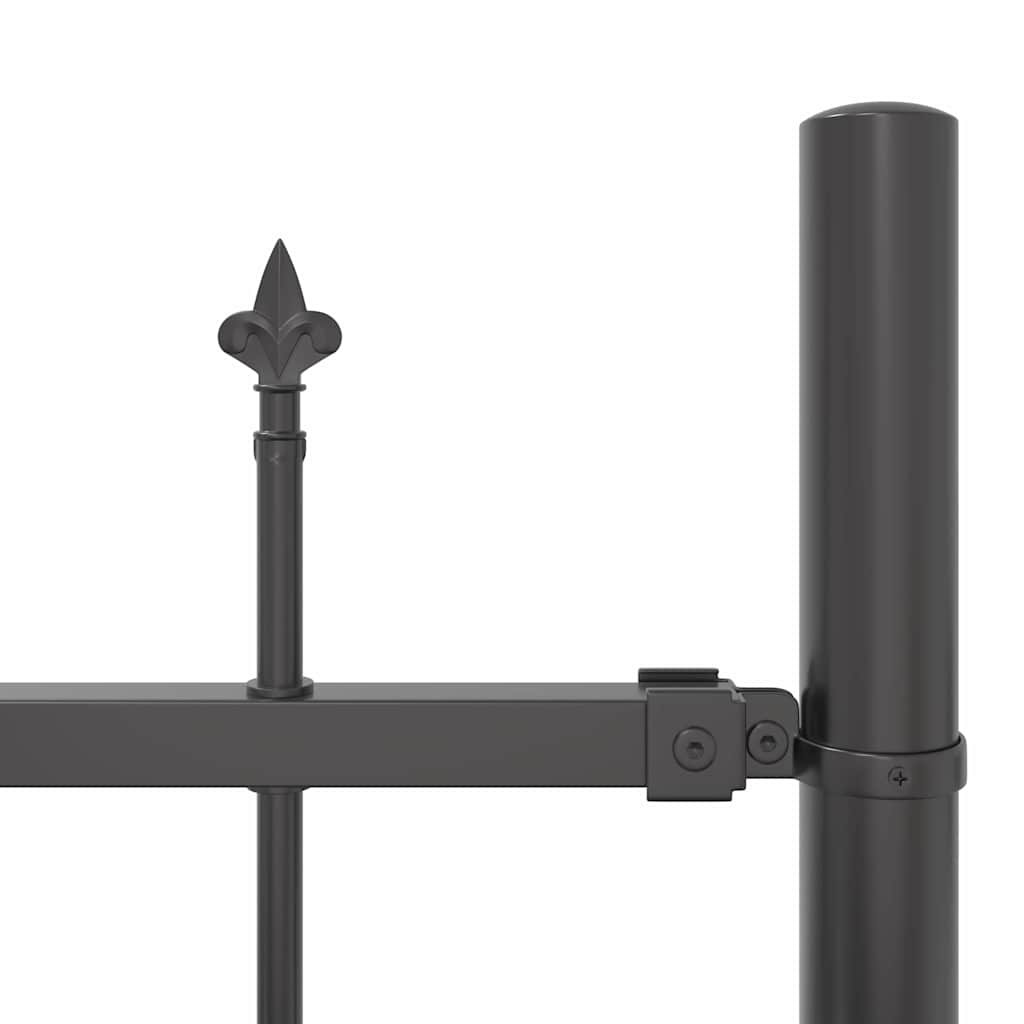 Gartenzaun WOERDEN 2 stk. 170 x 190 cm Grau