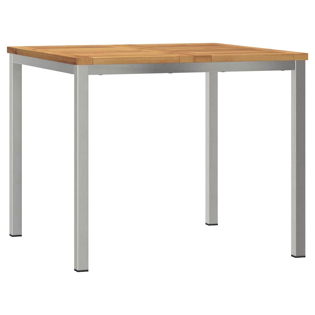 Outdoortisch-Set 3 stk. 90 x 90 x 75 cm