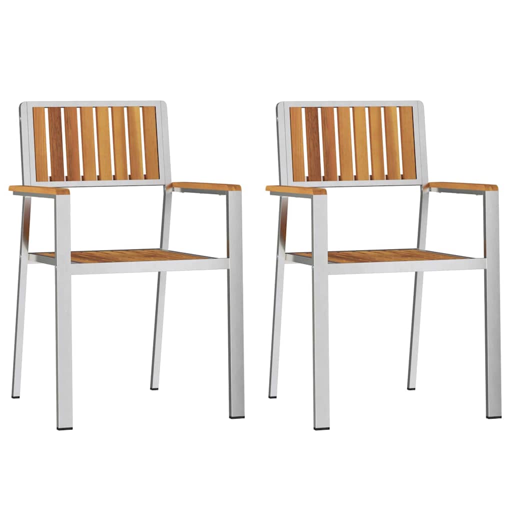 Outdoortisch-Set 3 stk. 90 x 90 x 75 cm