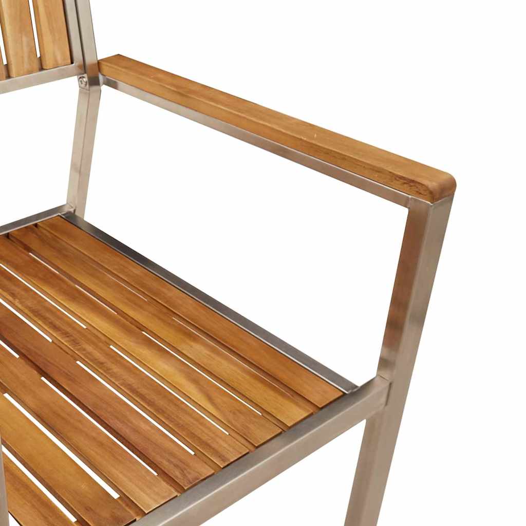Outdoortisch-Set 5 stk. 90 x 90 x 75 cm