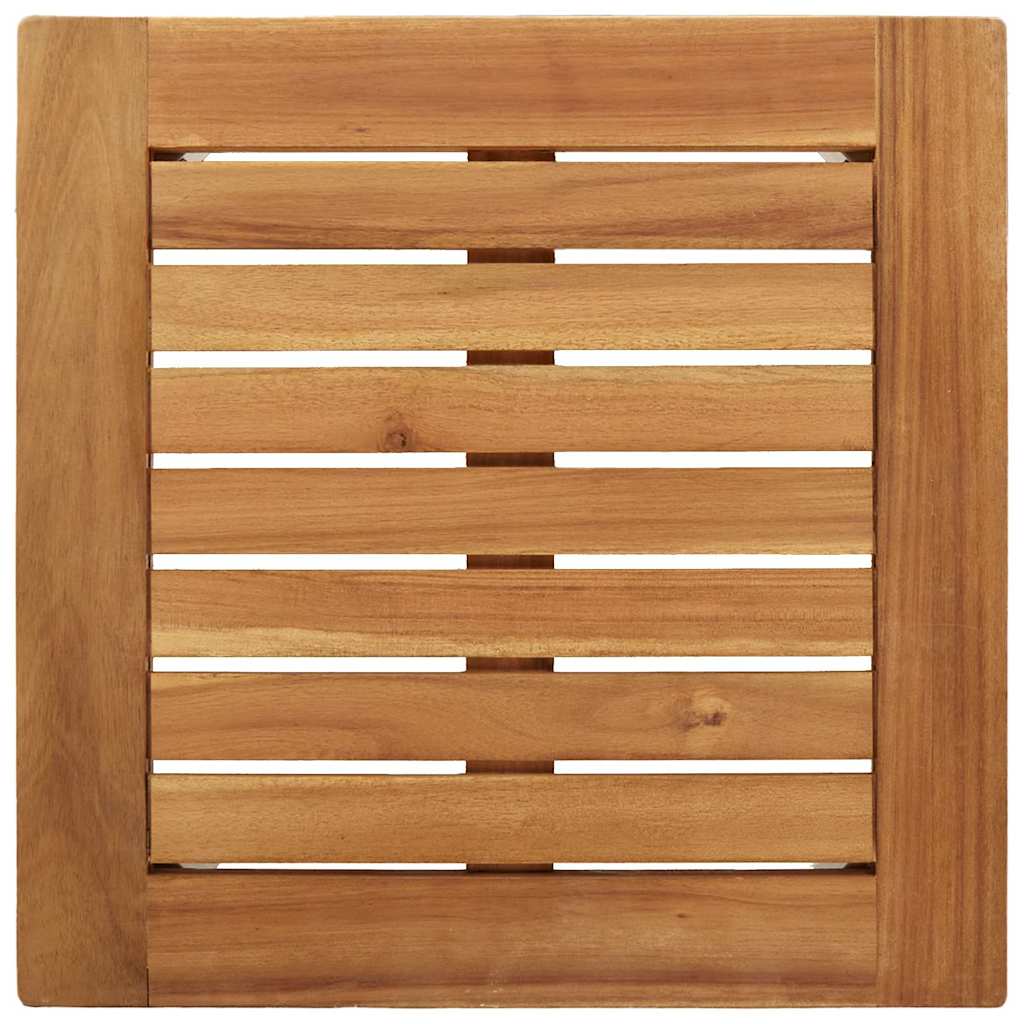Sonnenliege 3 pcs Braun 200 x 60 x 88cm Massivholz Akazie