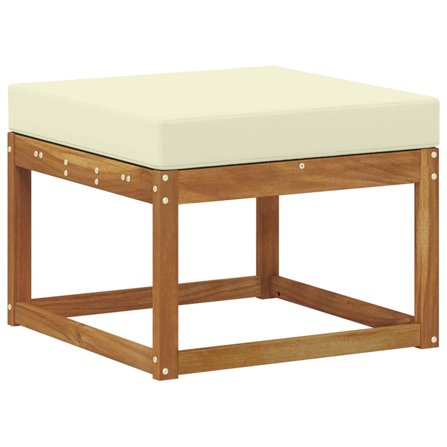 Outdoor-Sofagarnitur 5 stk. Natur und Creme