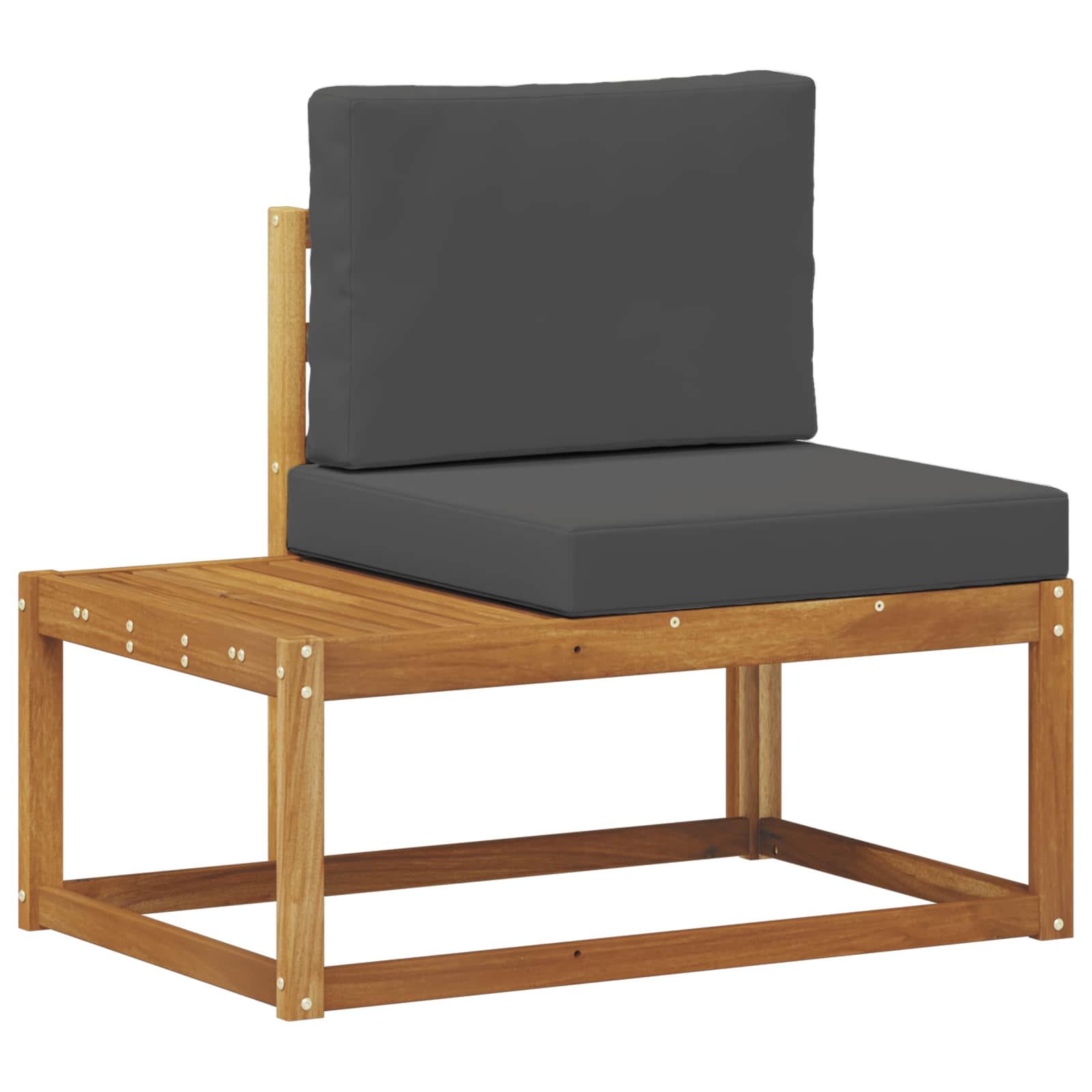 Outdoor-Sofagarnitur 3 stk. Natur