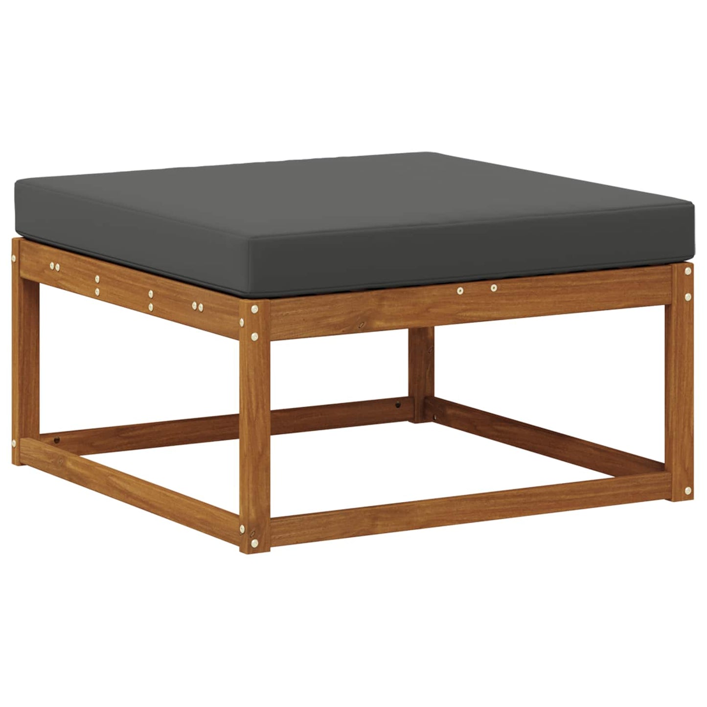 Outdoor-Sofagarnitur 7 stk. Natur und Anthrazit