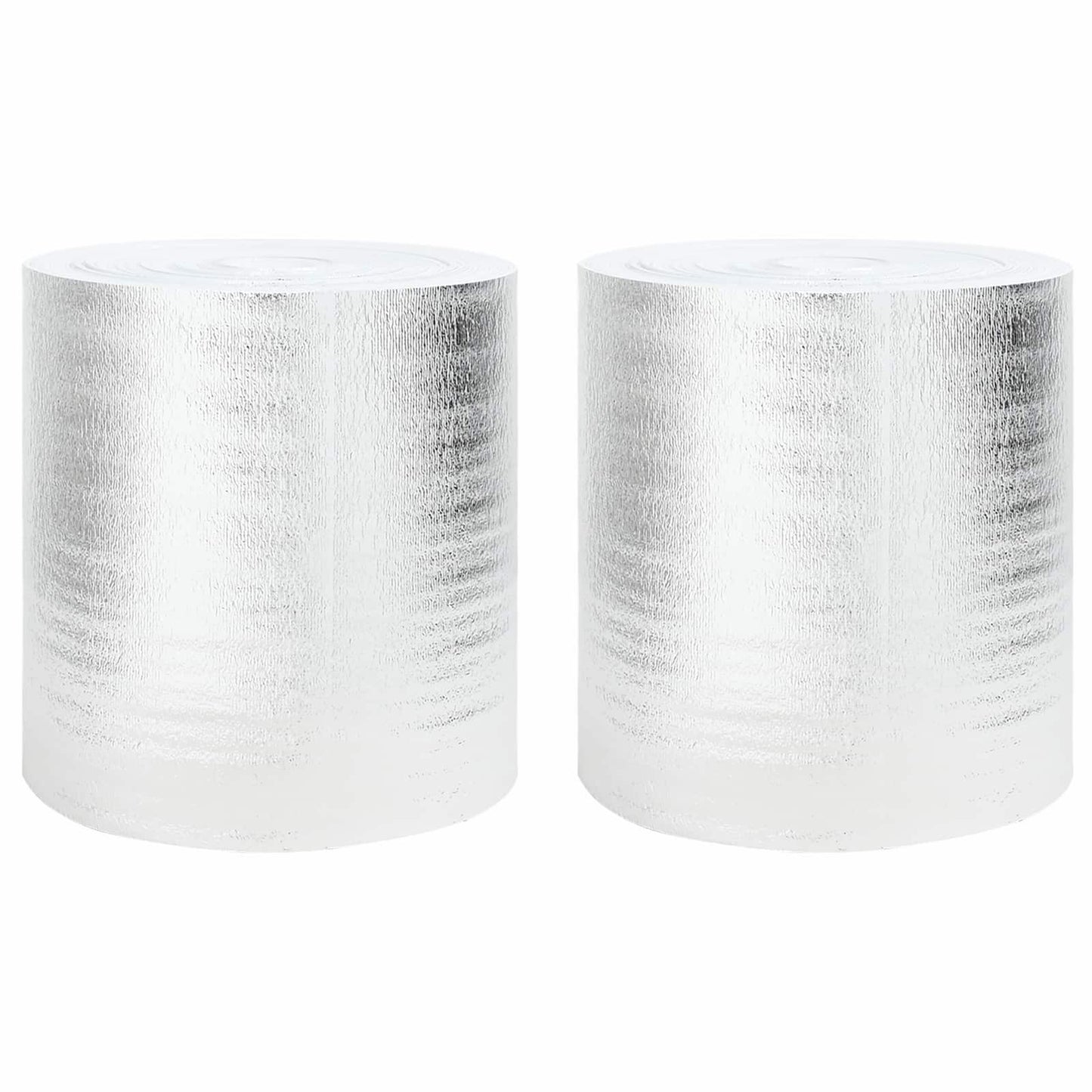 Heizkörper-Reflektorfolie 2 stk. Silber 25 x 0,5 m Polyethylen