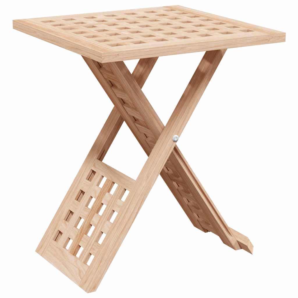 Couchtisch Braun 33 x 33 x 40,5 cm Massivholz aus Walnuss