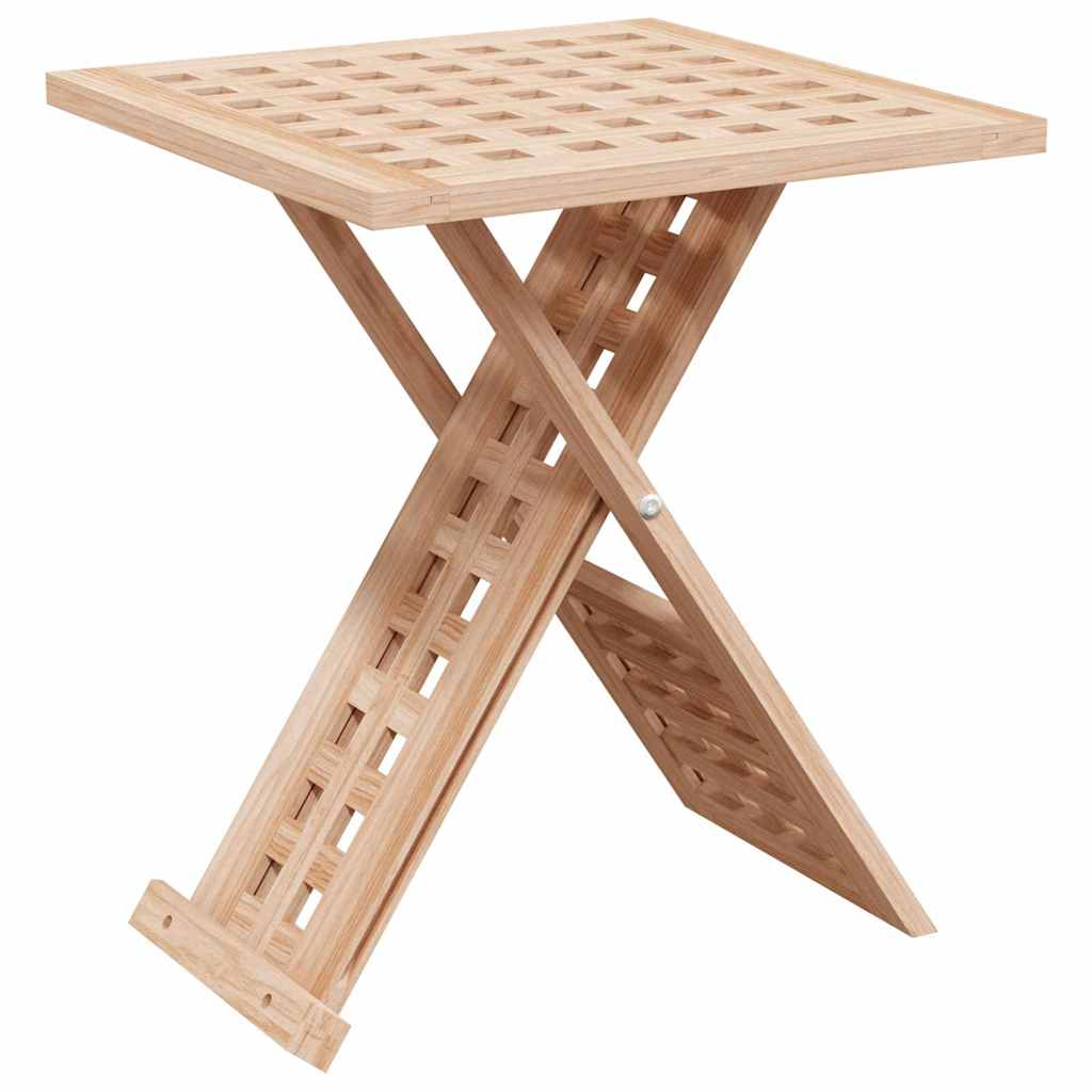 Couchtisch Braun 33 x 33 x 40,5 cm Massivholz aus Walnuss