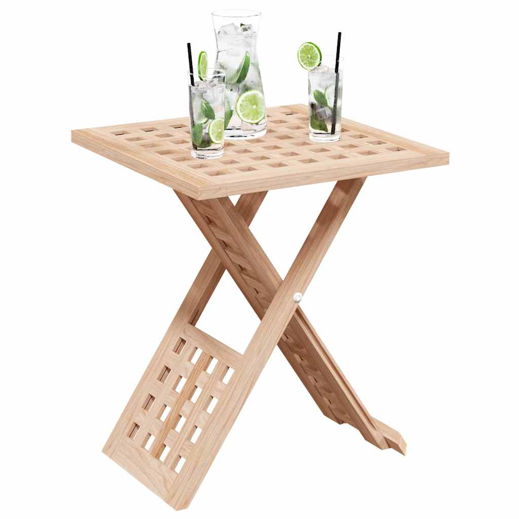 Couchtisch Braun 33 x 33 x 40,5 cm Massivholz aus Walnuss