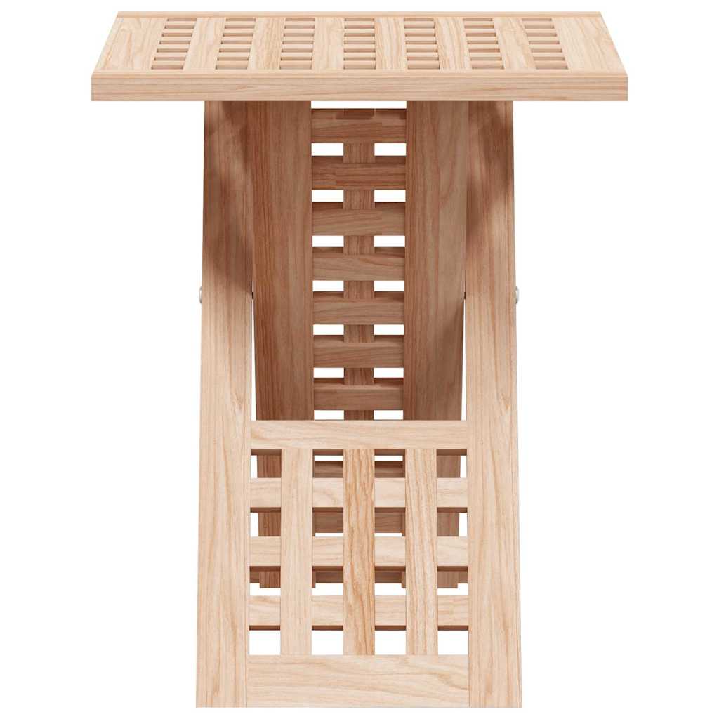 Couchtisch Braun 33 x 33 x 40,5 cm Massivholz aus Walnuss
