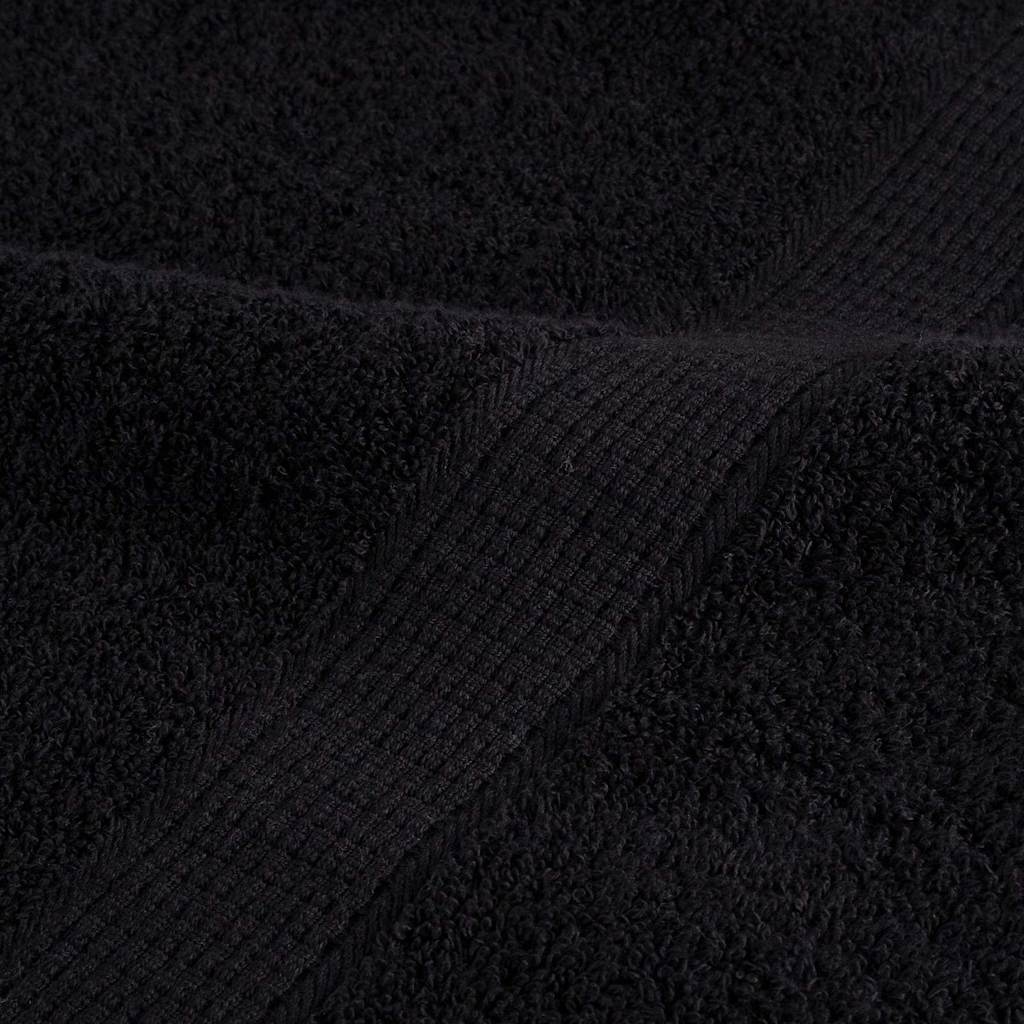 Gästetuch SOLUND 25 Stk. Schwarz 100 x 150 cm 550 gsm