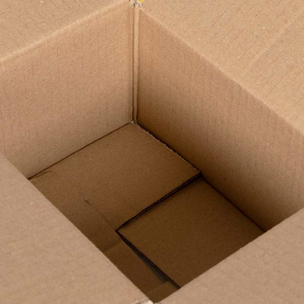 Faltbox mit Speicher 50 stk. Natur 20 x 15 x 10 cm Karton