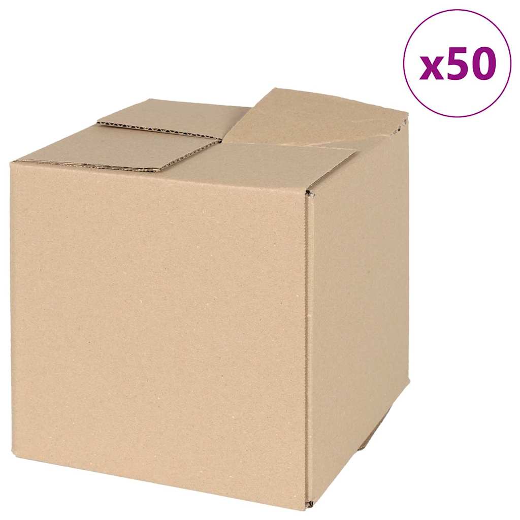 Faltbox mit Speicher 50 stk. Natur 20 x 20 x 20 cm Karton