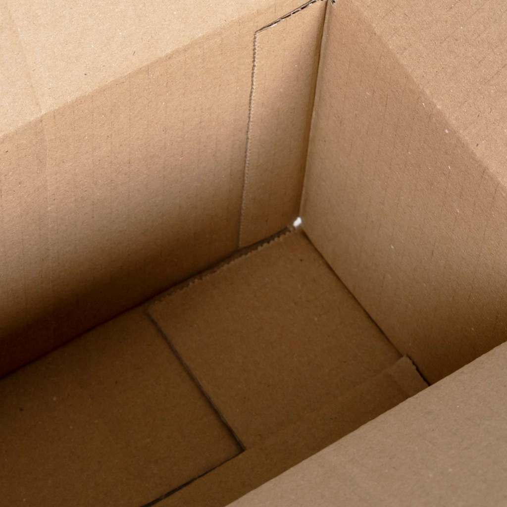 Faltbox mit Speicher 50 stk. Natur 24 x 13 x 13 cm Karton