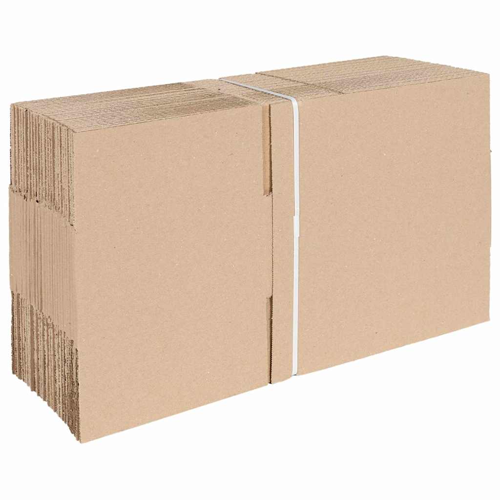 Faltbox mit Speicher 50 stk. Natur 25 x 17,5 x 10 cm Karton