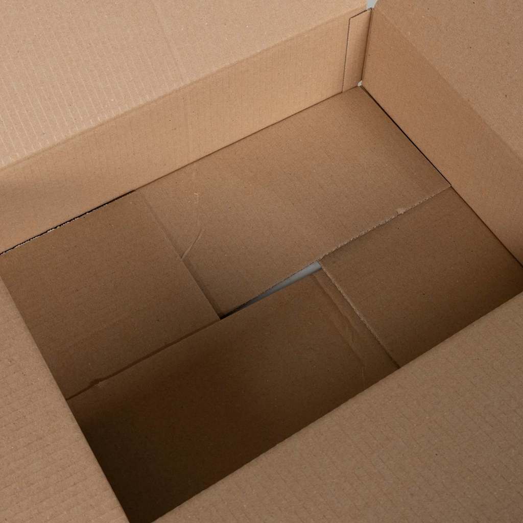Faltbox mit Speicher 50 stk. Natur 40 x 30 x 10 cm Karton