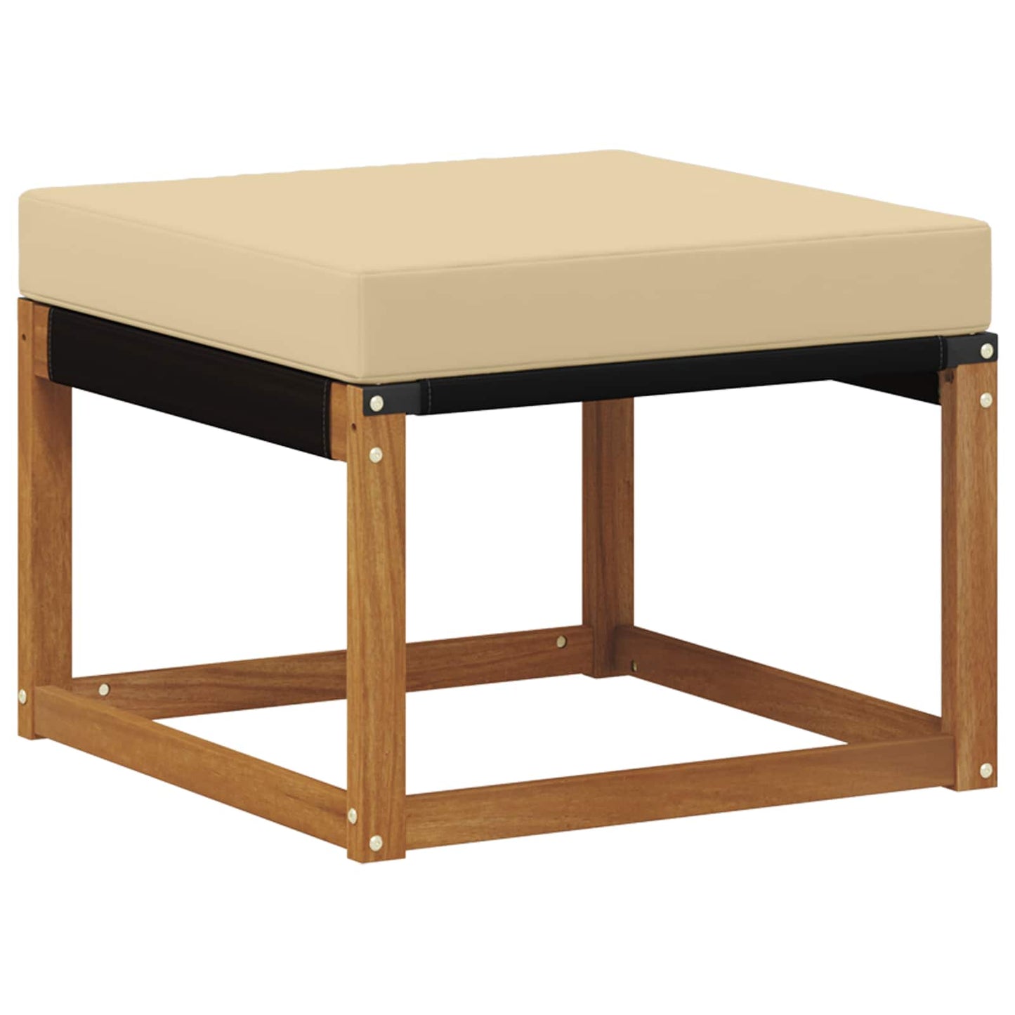Outdoor-Sofagarnitur 7 stk. Natur und Beige